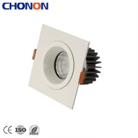 China Hot Sale Aluminum Die Casting Square Recessed Light LED Spotlight