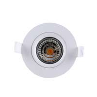 2020 hot selling 360D tilt  Dim2Warm cob led downlight max ra99 5years warranty