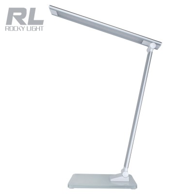 3 color temperature Aluminum alloy LED study reading table light lamp with touch switch