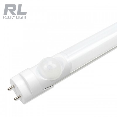 Factory price T8 led human motion sensor 1.2m 18 watt G13 base cold white led tube